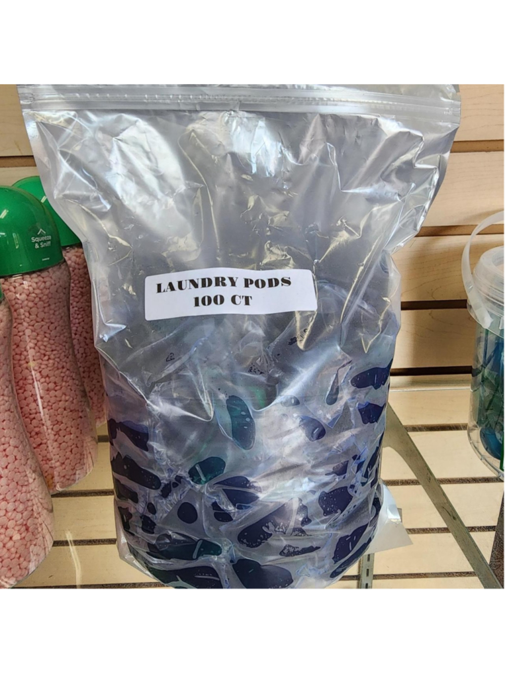 100 laundry pods in a bag #laundry #cleaning